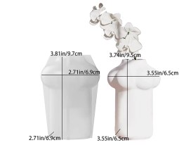 Molde silicona florero nordico